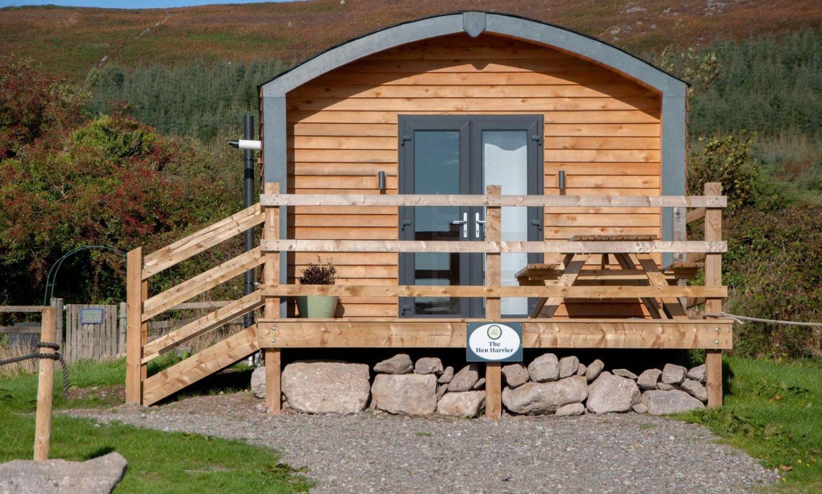 The Hen Harrier - 4 Person Luxury Glamping Cabin Hotel Dungarvan  Bagian luar foto